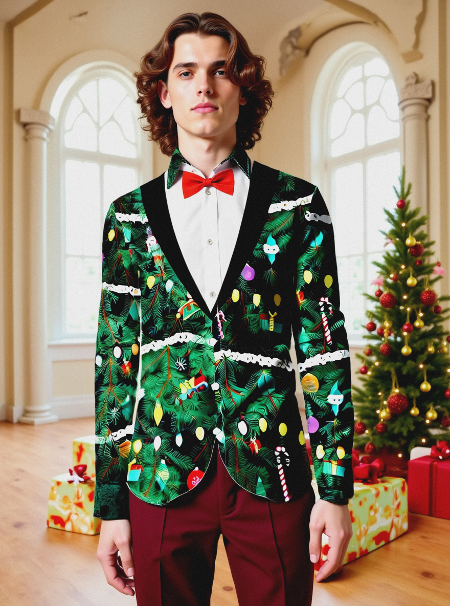 CozyXmas - Christmas Tree Camouflage Print
