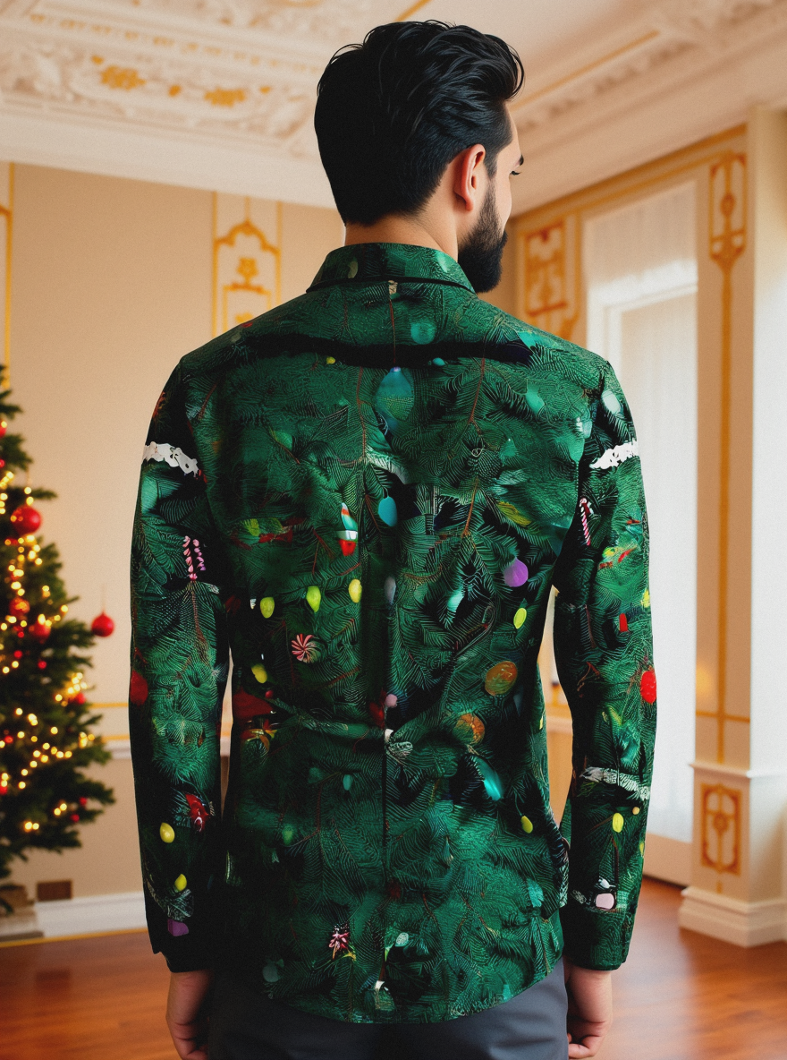 CozyXmas - Christmas Tree Camouflage Print